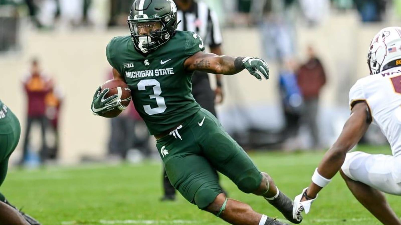 Michigan State tailback declares for 2023 NFL Draft