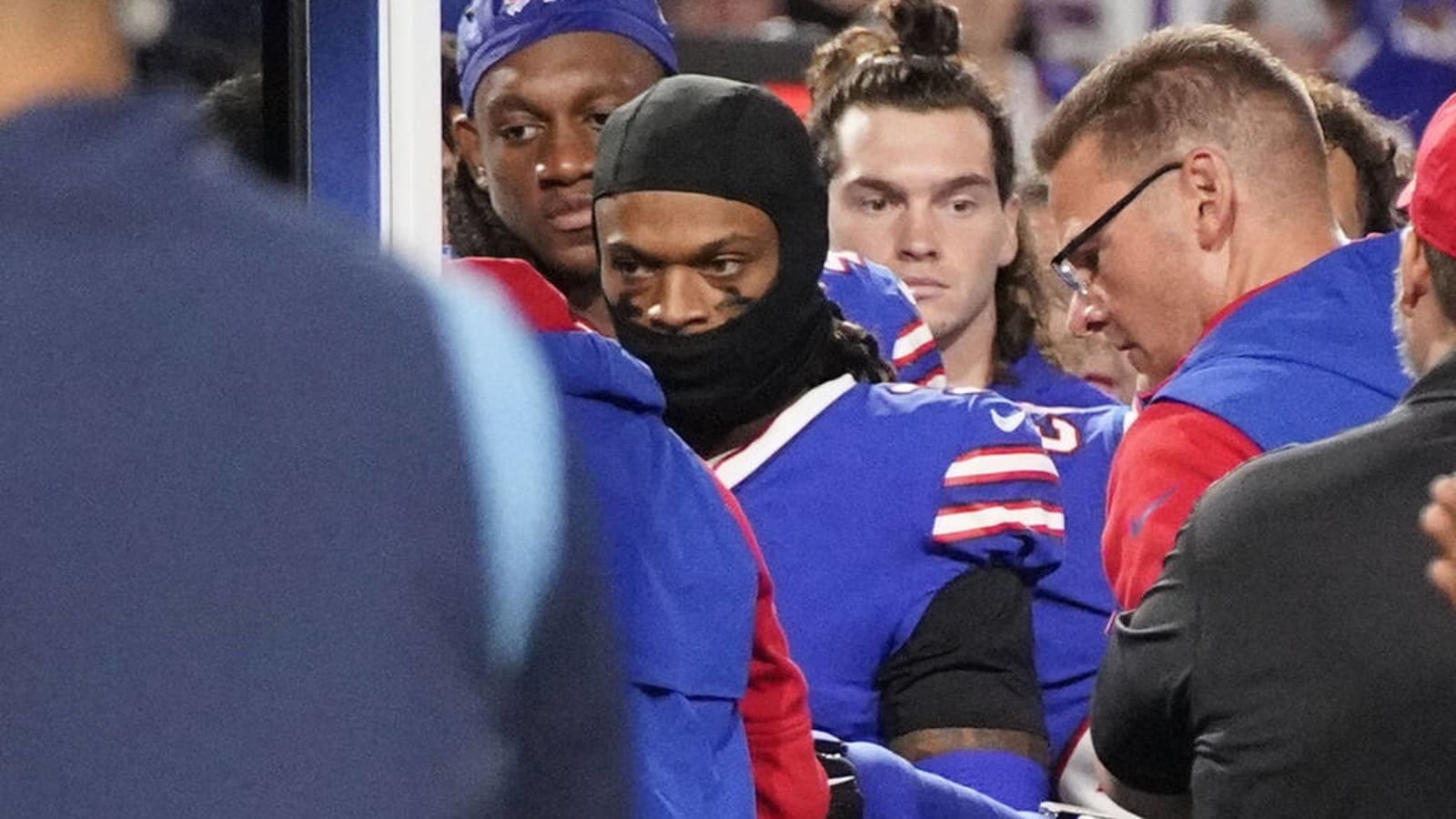 Bills CB Dane Jackson leaves 'MNF' in ambulance