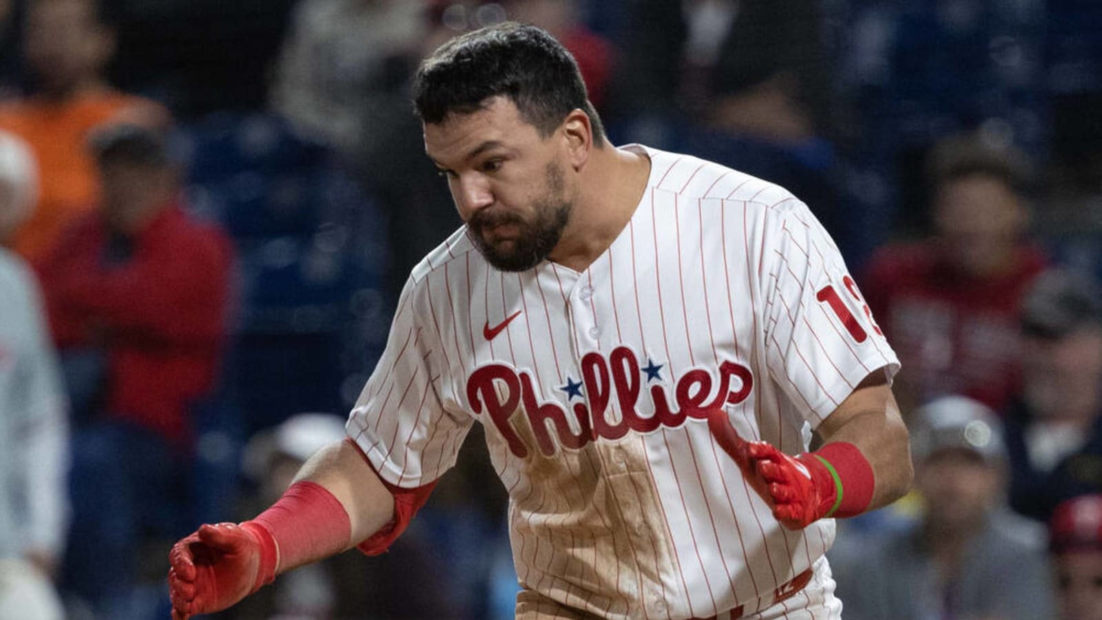 Watch: Phillies All-Star OF Kyle Schwarber erupts, gets ejected after strike three call