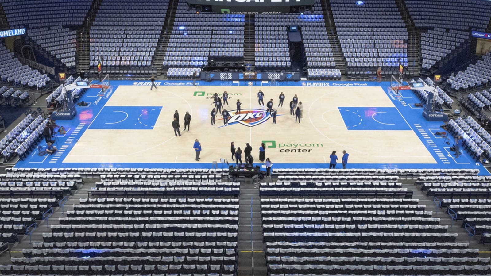 Watch: Thunder fan hits halfcourt shot, wins $20K