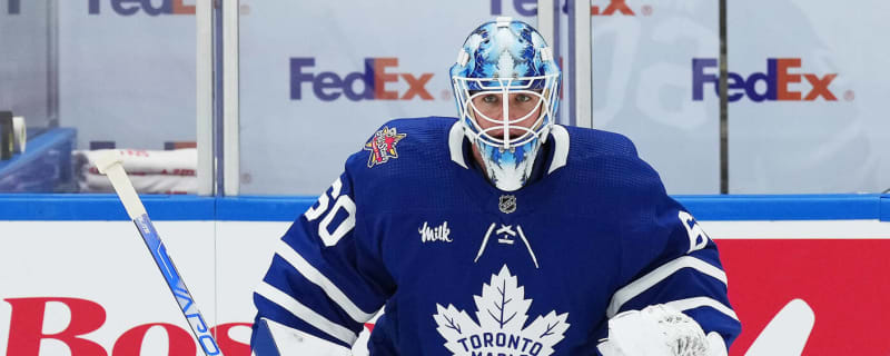 Maple Leafs goaltender Joseph Woll likely to get closer look after