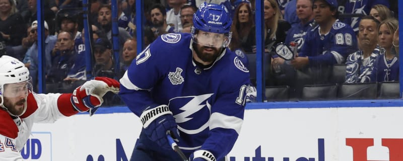 Lightning's Alex Killorn out for Game 2 vs. Canadiens