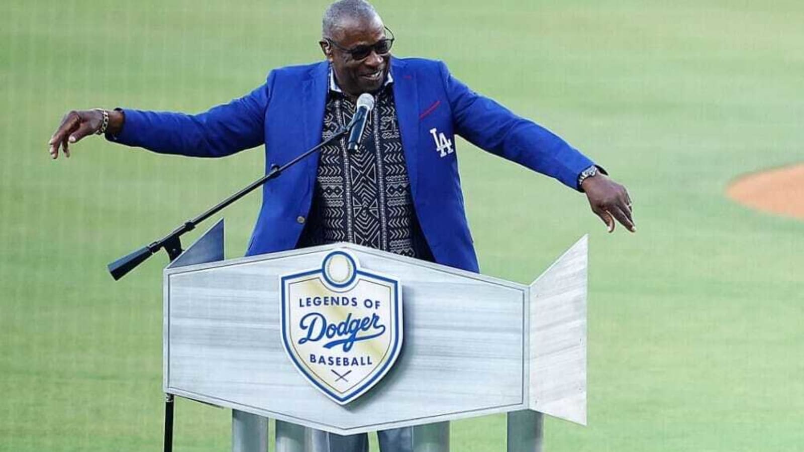 Watch: Dusty Baker Legends Of Dodger Baseball Ceremony