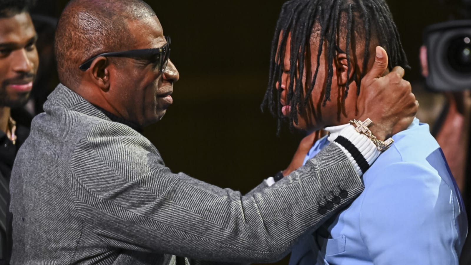 Travis Hunter Visits Deion Sanders Amid Health Issues