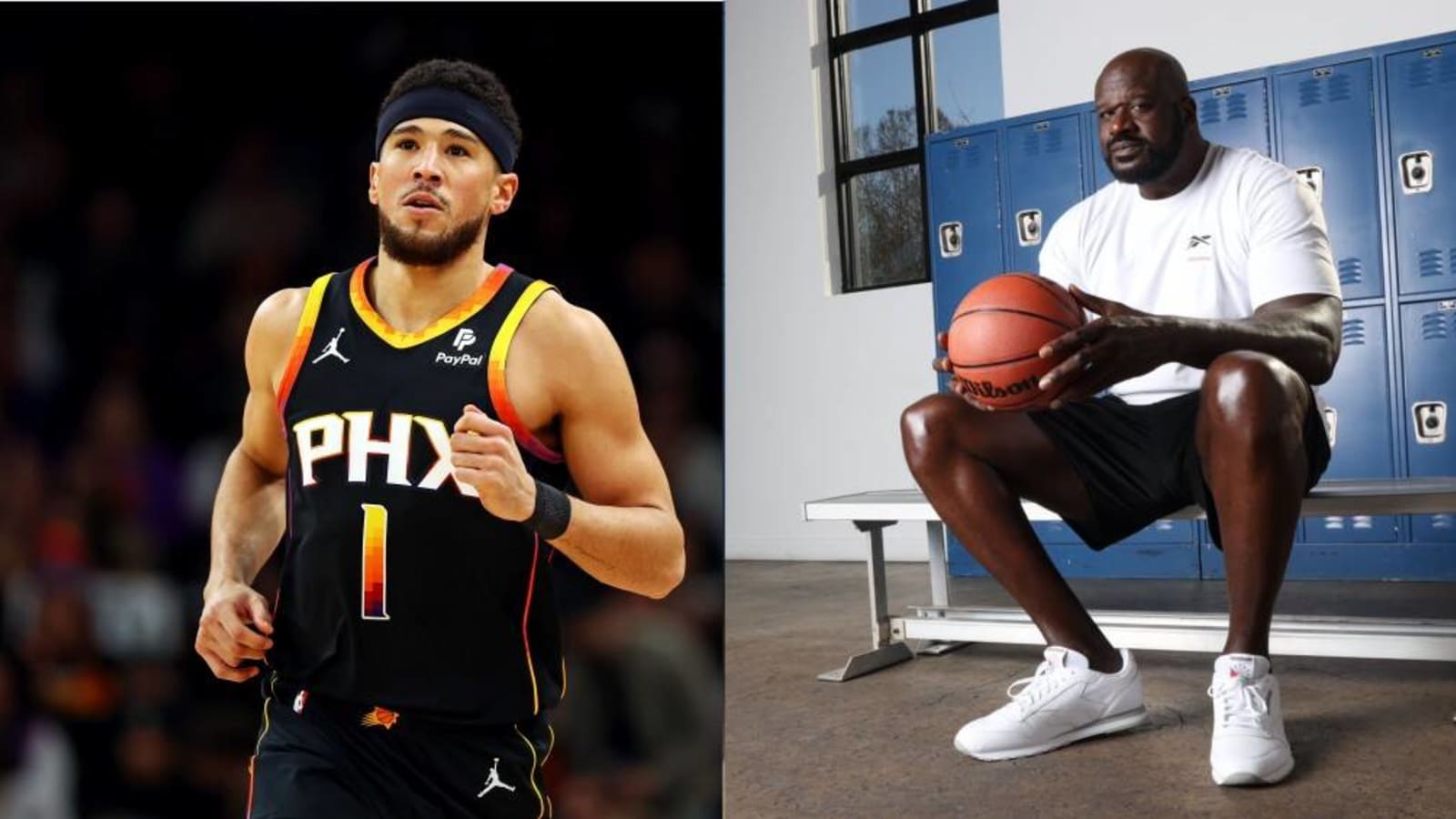 Devin Booker Makes Ridiculous Claim About Shaq's Sneakers