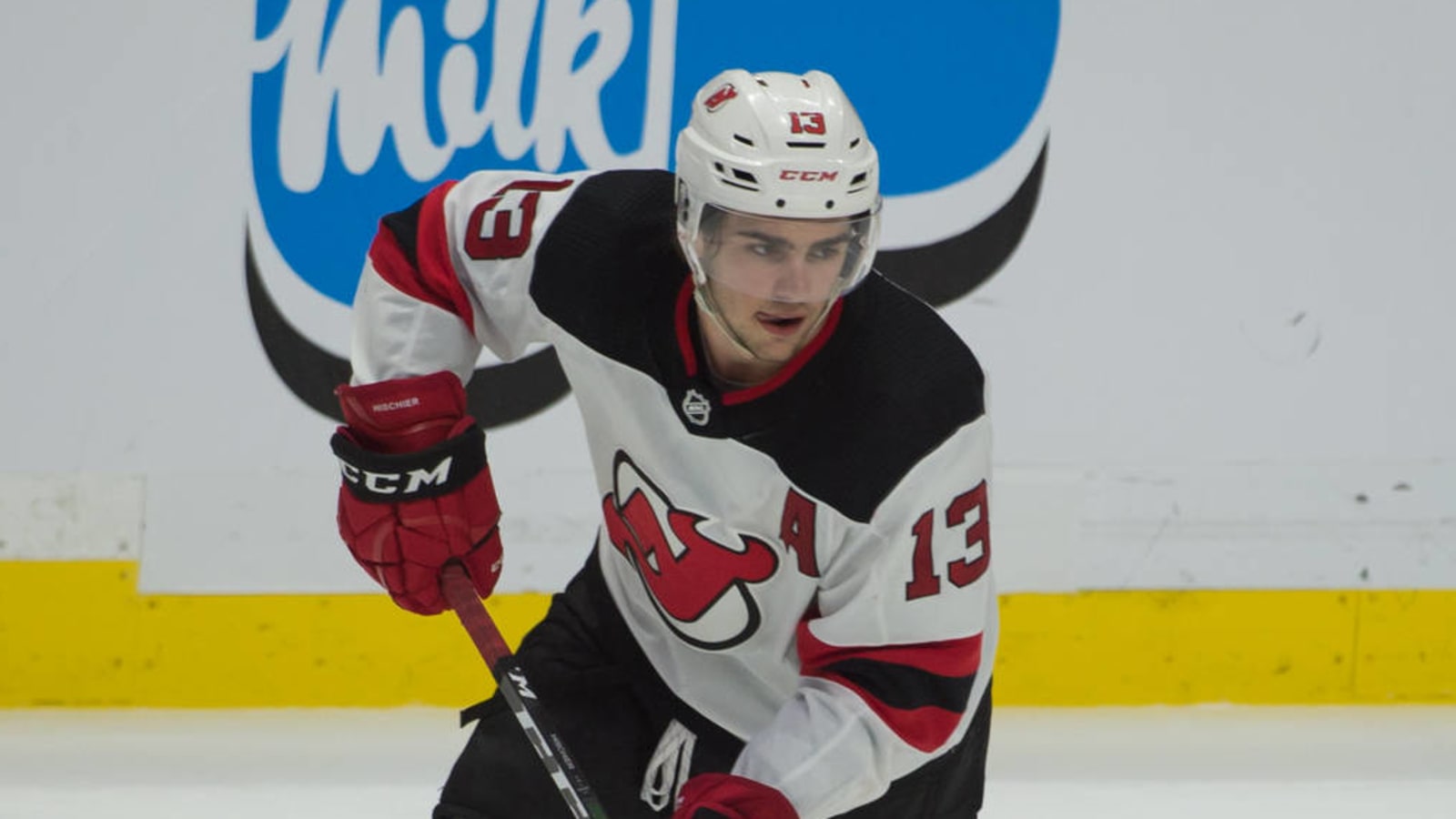 New Jersey Devils Nico Hischier Day-to-Day With Injury