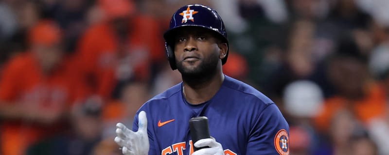 Astros place slugger Yordan Alvarez on IL with sore oblique