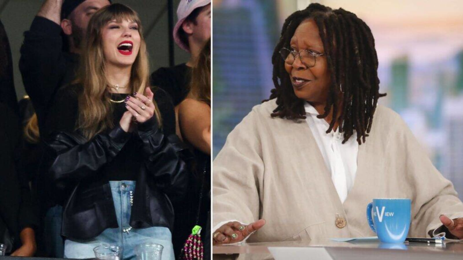 Whoopi Goldberg Blasts ‘The View’ Co-Hosts For Talking About Taylor Swift & Travis Kelce