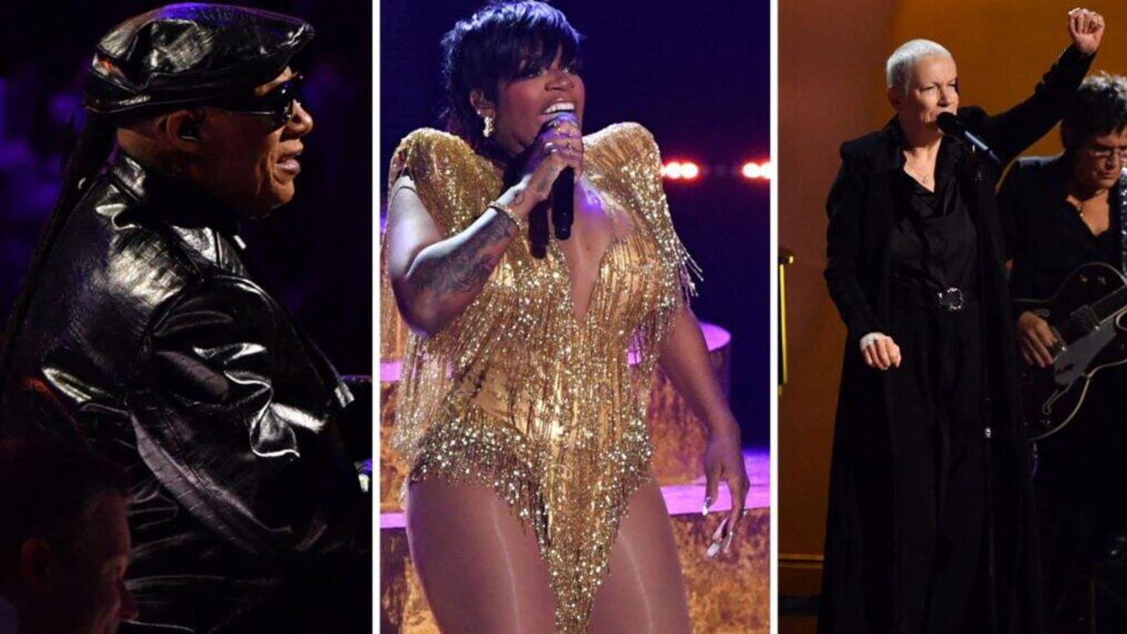 Grammys In Memoriam 2024: Fantasia, Annie Lennox, Stevie Wonder & More Touching Performances (Video)
