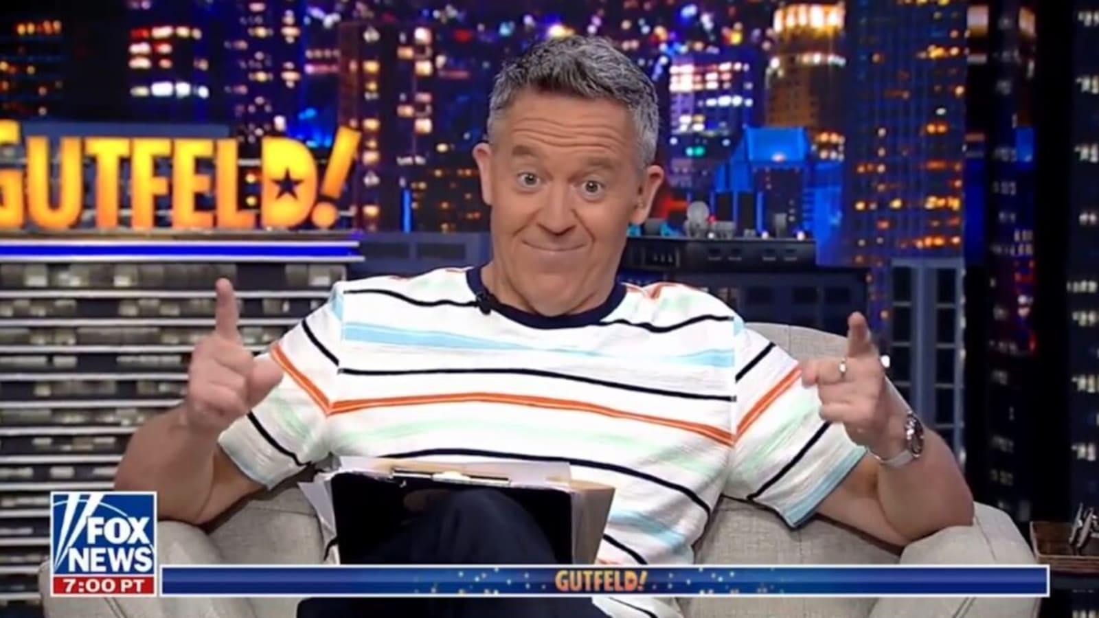 Fox News’ ‘Gutfeld!’ Beats Colbert to Top Late Night Ratings Post-DNC