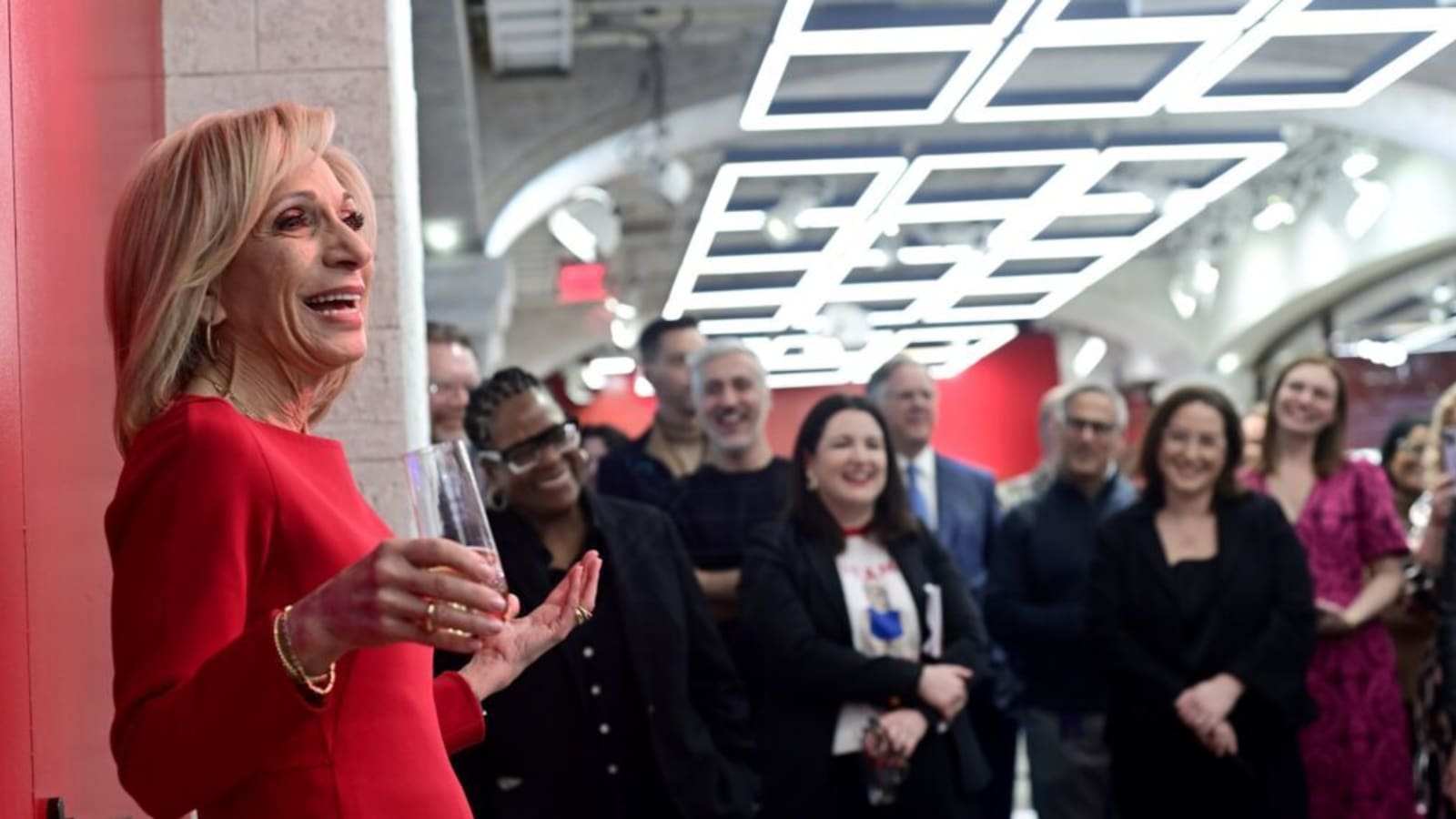 How the MSNBC Team Bid Andrea Mitchell Farewell Behind the Scenes