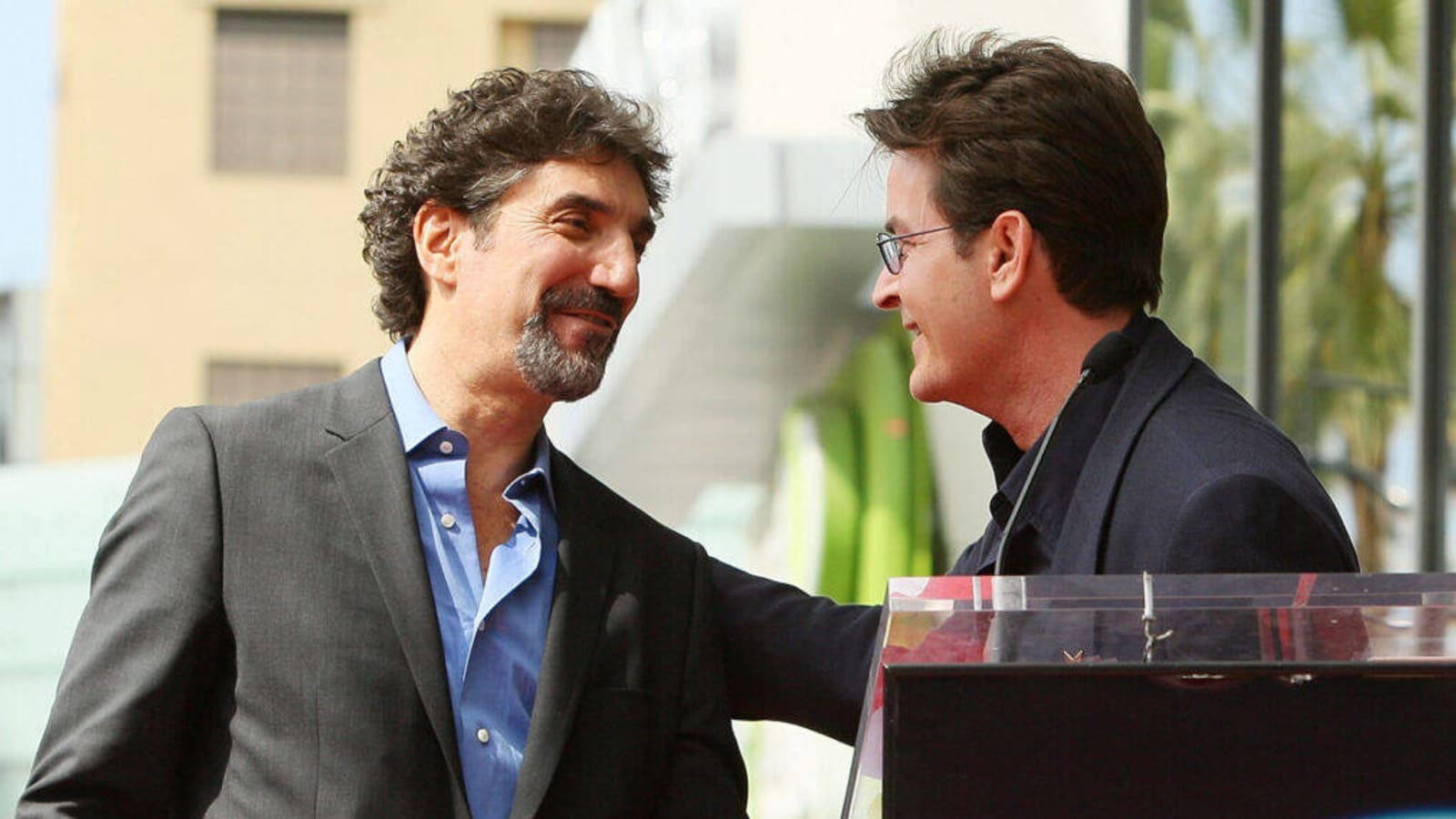 How Charlie Sheen and Chuck Lorre Fell Out — Then Reunited for ‘Bookie’