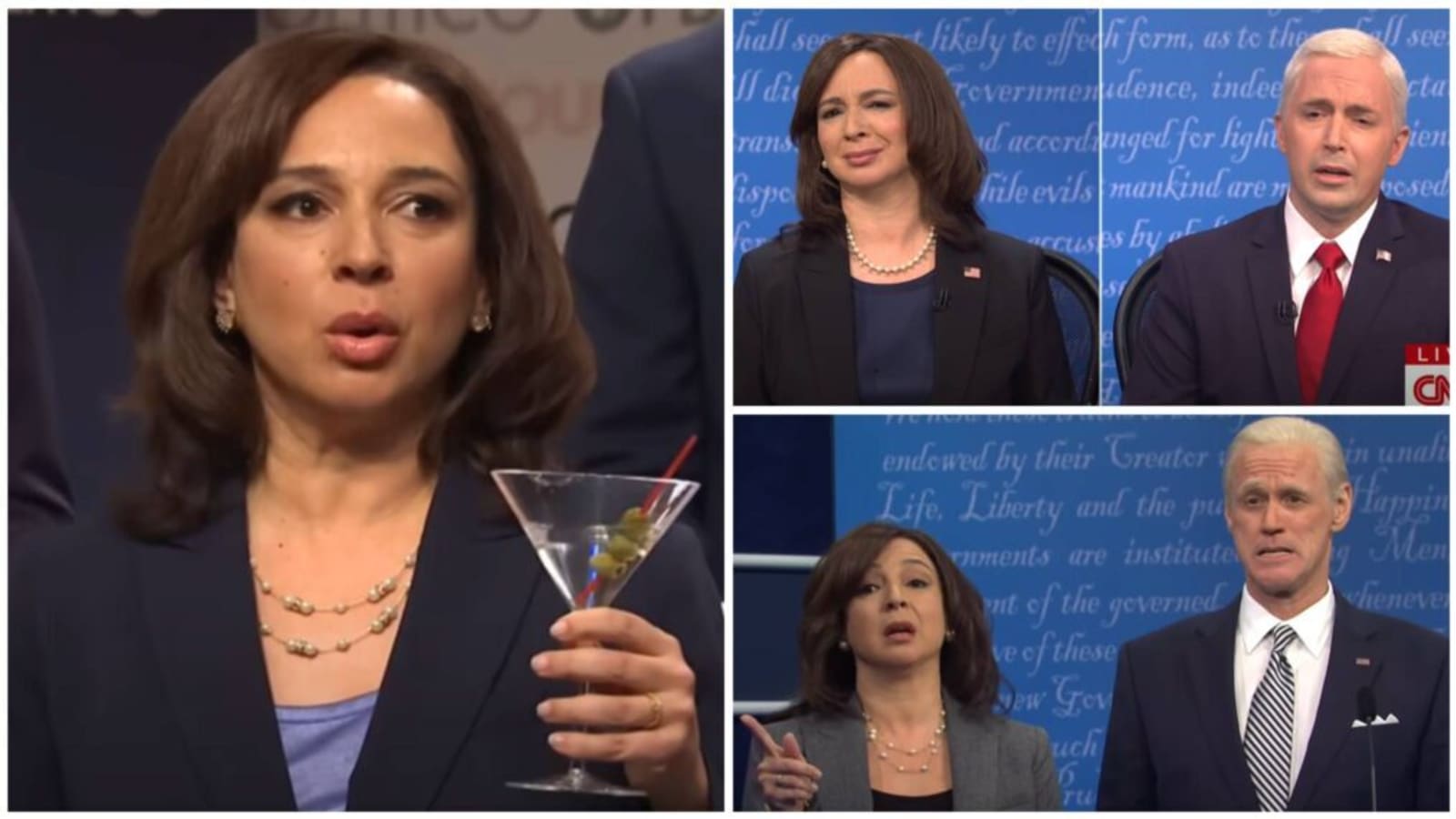 All of Maya Rudolph’s ‘SNL’ Impressions of Kamala Harris So Far (Video)