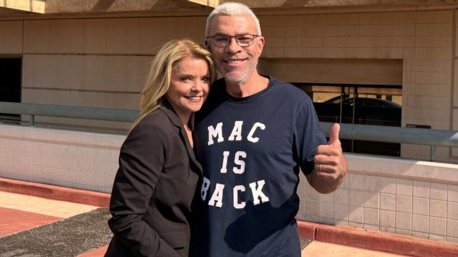 ‘General Hospital’: See John J. York Return as Mac Scorpio Behind the Scenes