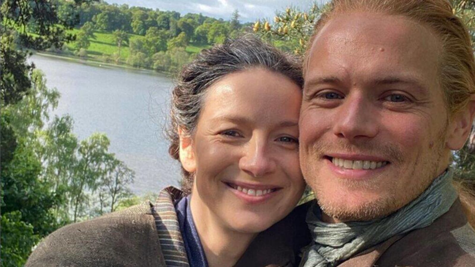 ‘Outlander’ Star Sam Heughan Celebrates End of Actors’ Strike With Behind the Scenes Photos