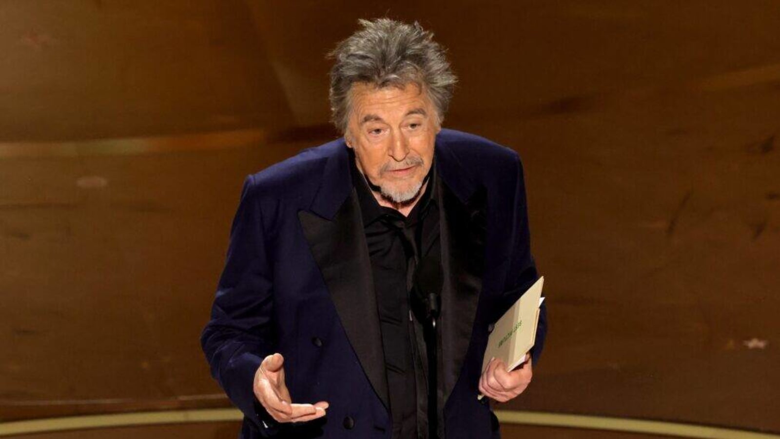 Oscars 2024 Al Pacino’s ‘Chaotic’ Best Picture Announcement Goes Viral