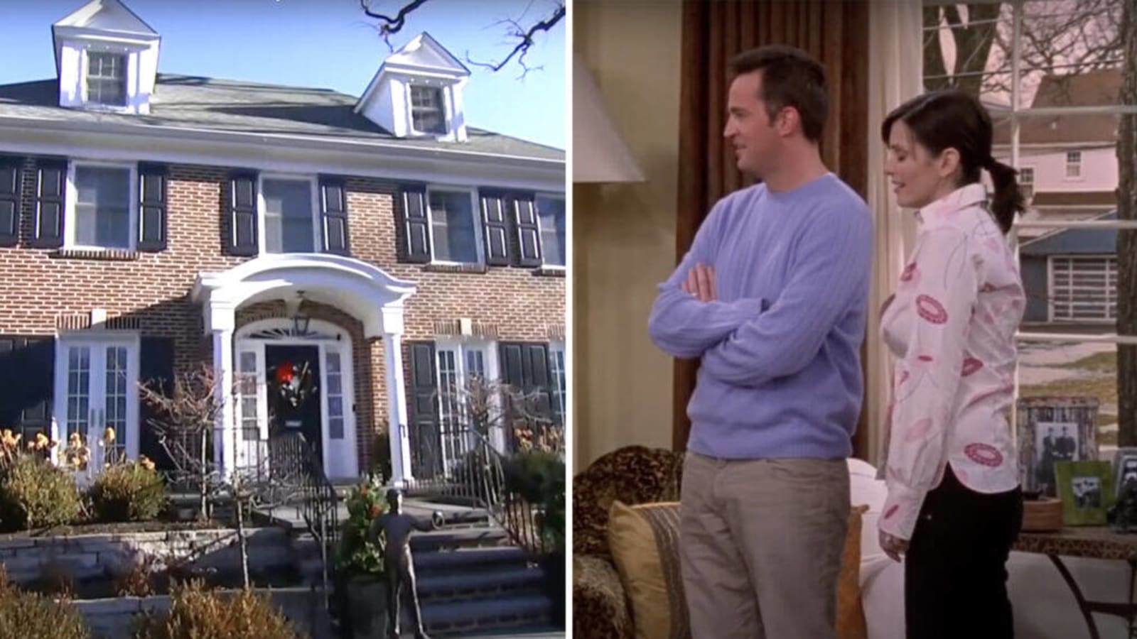 ‘Friends’ Boss Reveals Chandler & Monica Lived in ‘Home Alone’ House