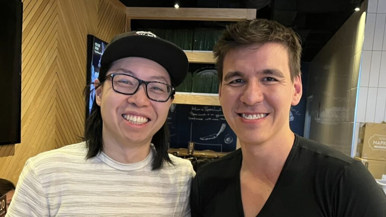 ‘Jeopardy!’ Fans Go Wild as James Holzhauer Hangs Out With Andrew He