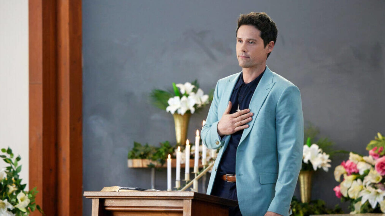 Benjamin Hollingsworth’s Role in ‘An Easter Bloom’ Is a ‘Complete Pivot’ From ‘Virgin River’