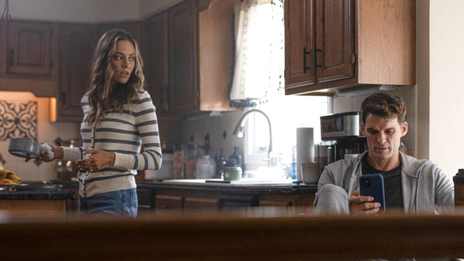 ‘One Tree Hill’ Stars Jana Kramer & Austin Nichols Reunite in Lifetime Movie: First Photo