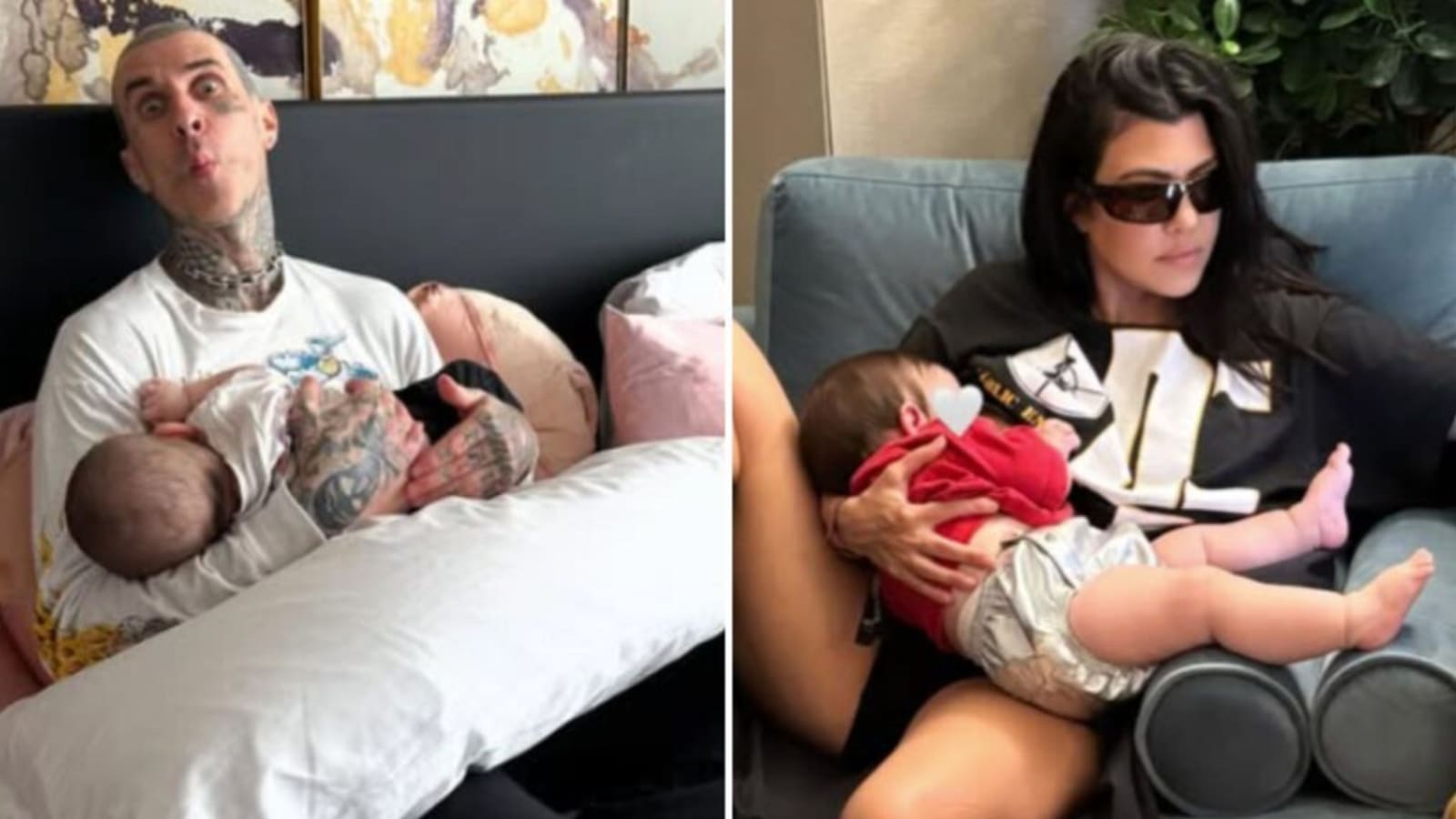 Why Don’t ‘The Kardashians’ Stars Kourtney Kardashian & Travis Barker Show Baby Rocky’s Face?