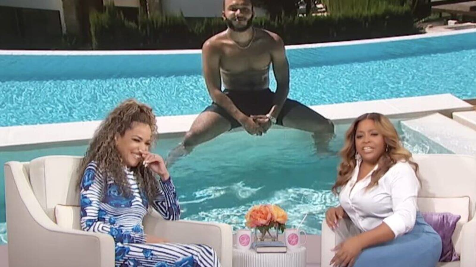 ‘The View’: Sunny Hostin’s Son Reacts to Sherri Shepherd’s Crush on Him