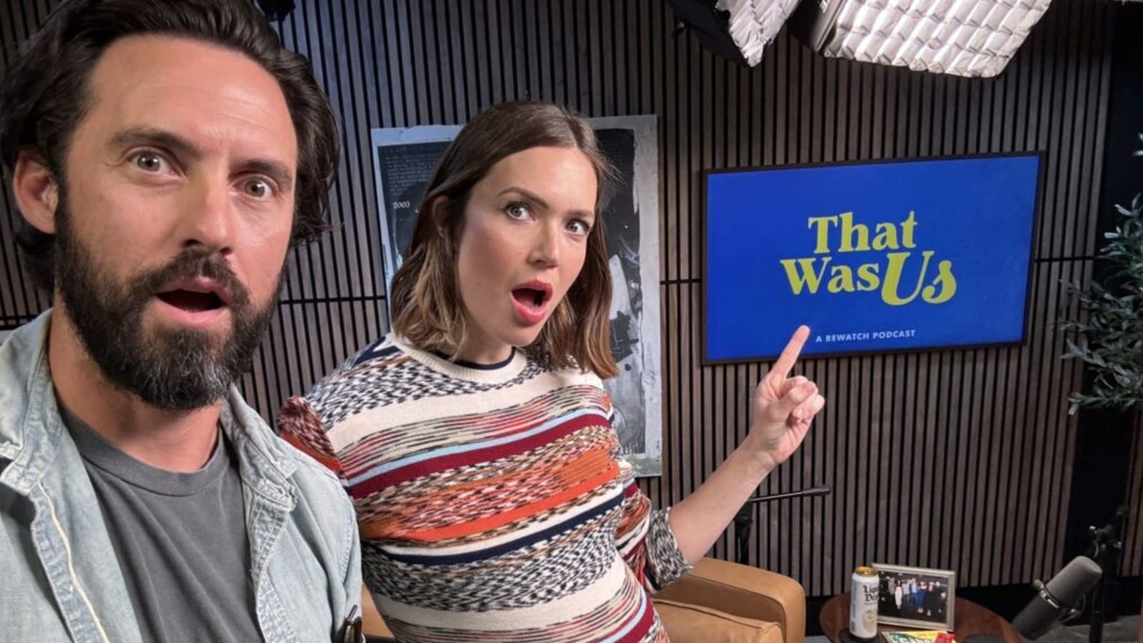 ‘This Is Us’ Reunion: Milo Ventimiglia & Mandy Moore Recreate Throwback Moment (Photos)