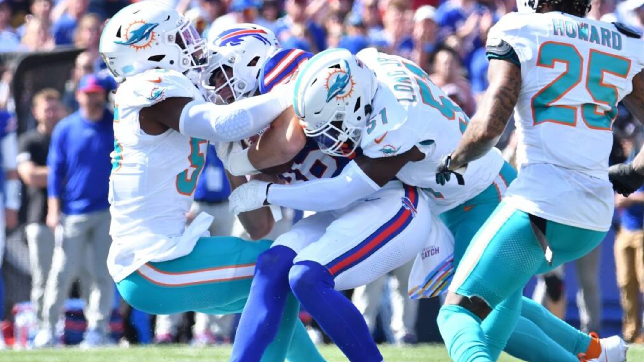 Dolphins vs. Bills inactive players for Week 4: Jaelan Phillips