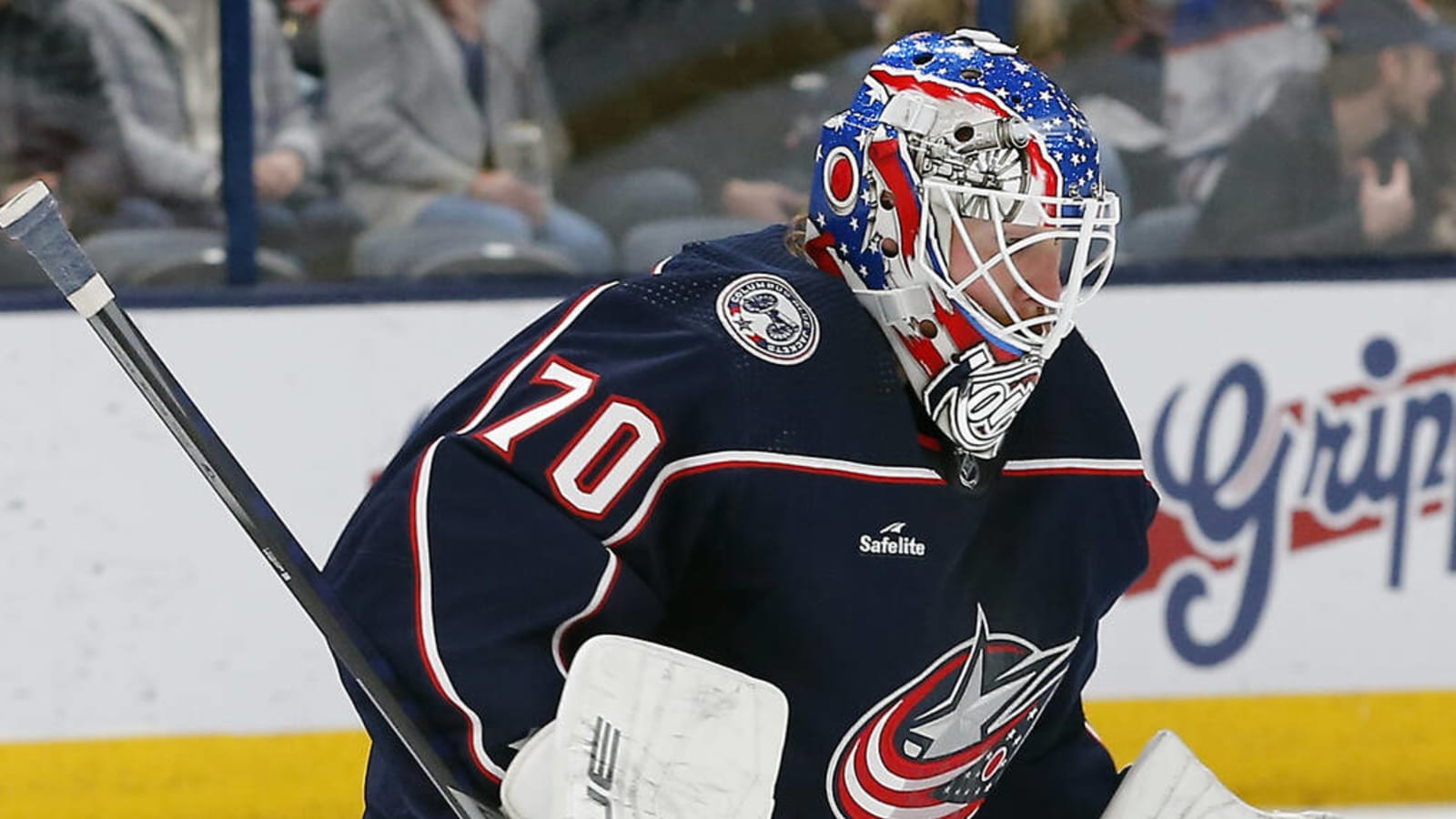 Blue Jackets scratch Joonas Korpisalo for 'trade-related reasons'