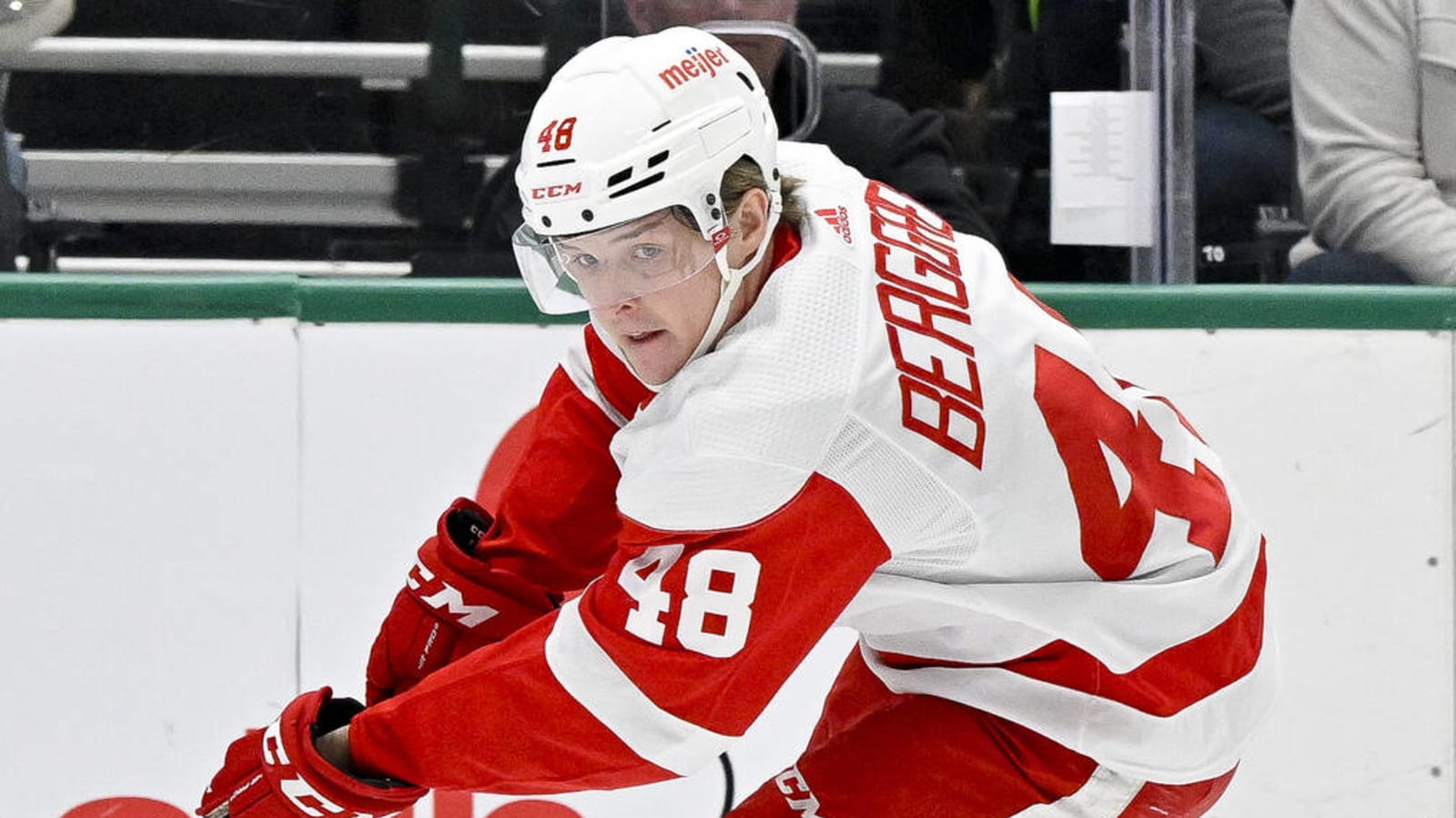 Red Wings recall young winger