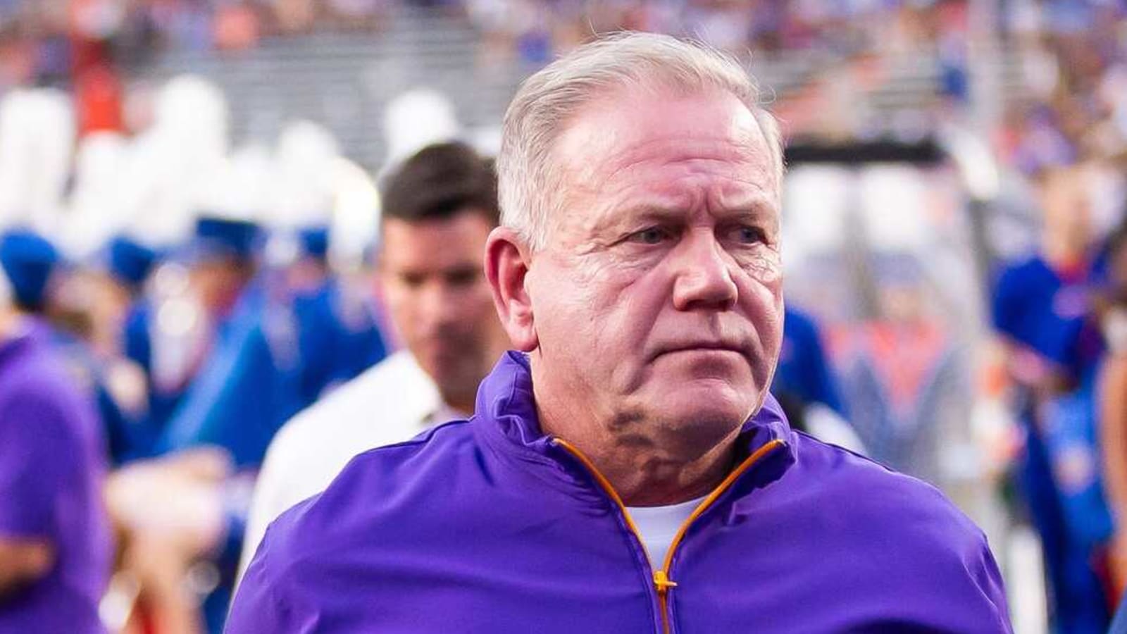Brian Kelly addresses LSU's losing skid, sideline confrontation