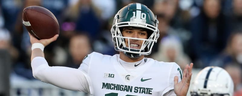 Michigan State loses its starting QB and top WR to the transfer portal