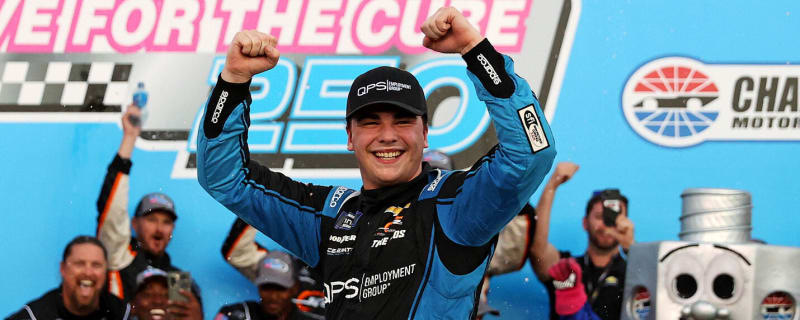 Sam Mayer drives race of his life to win at Charlotte