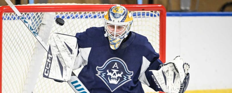 Predators sign depth goaltender to two-way extension