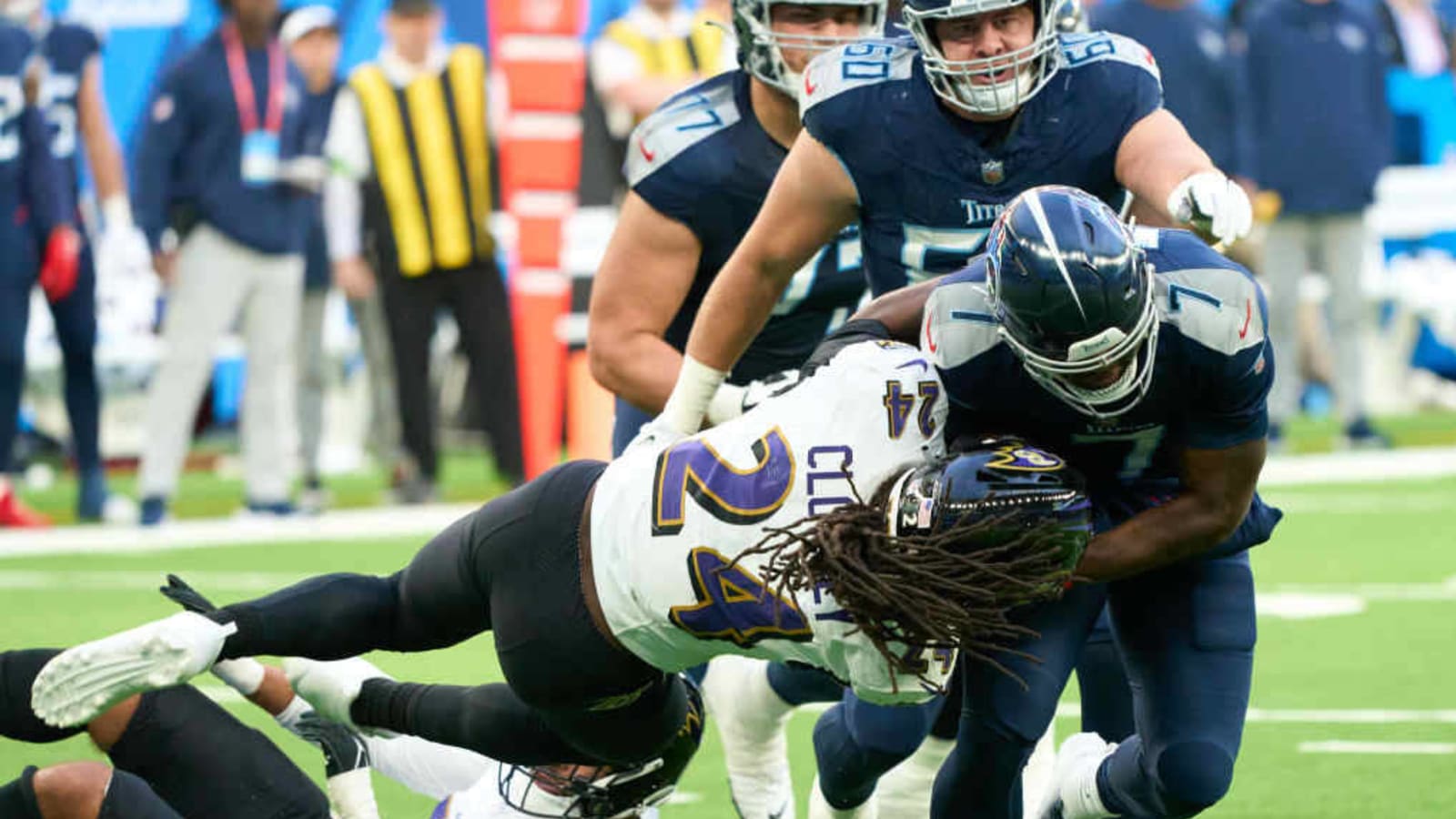 Ravens&#39; final injury report for Week 7 vs. Lions: Will Jadeveon Clowney and Marcus Williams play?
