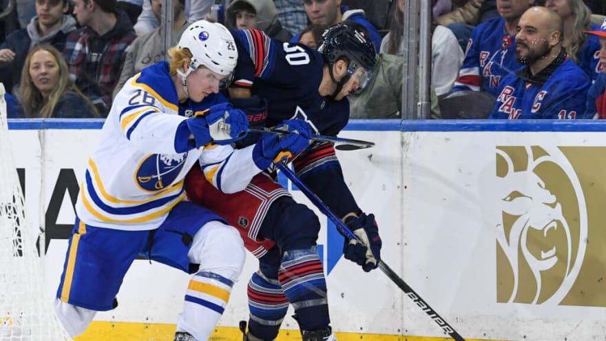 NHL Predictions: January 8th Buffalo Sabres at New York Rangers