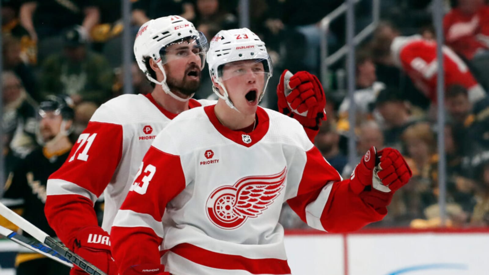 Red Wings sign Lucas Raymond to eight-year extension