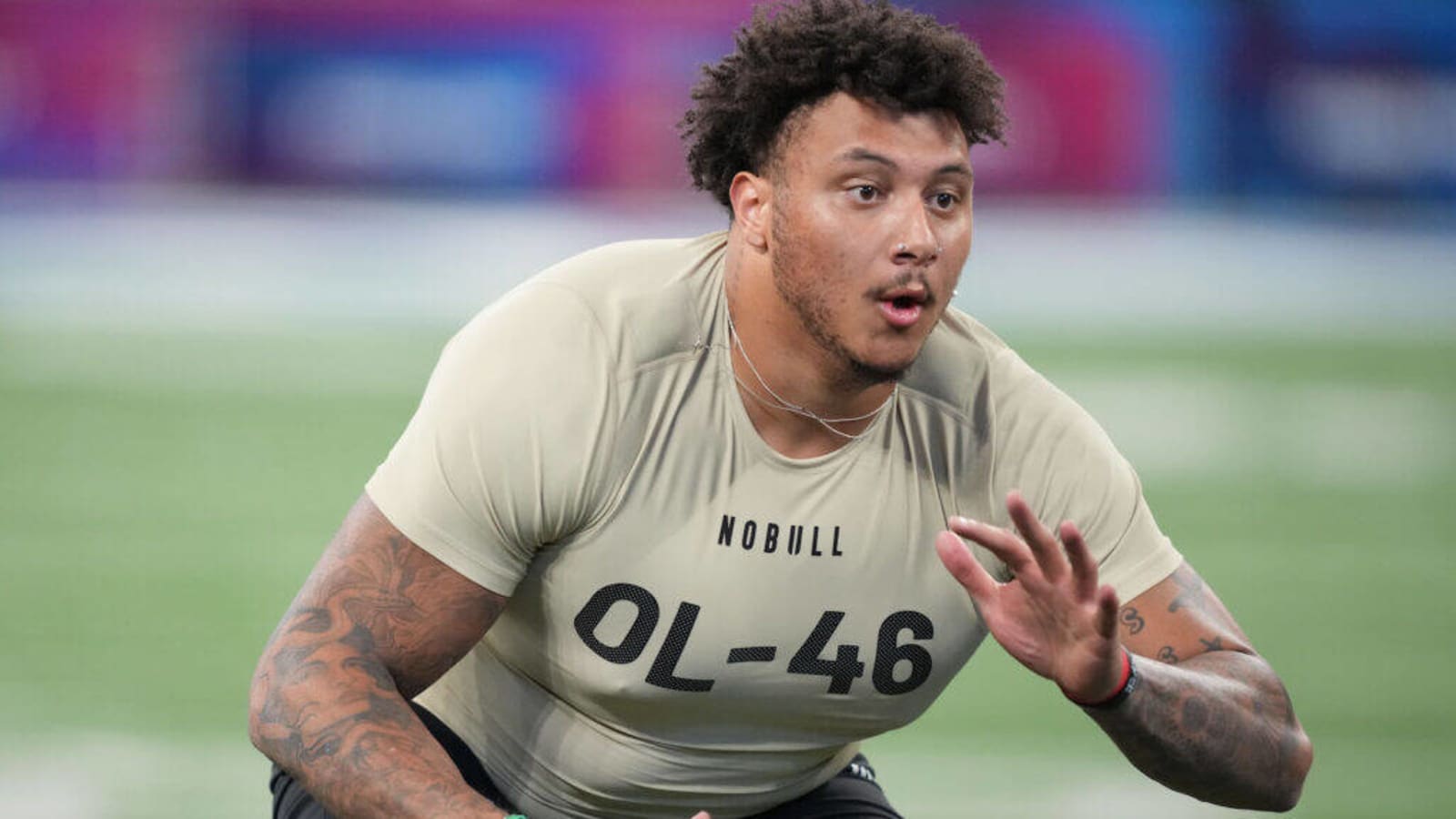 Christian Mahogany 2024 NFL Draft: Combine Results, Scouting Report For Detroit Lions OG