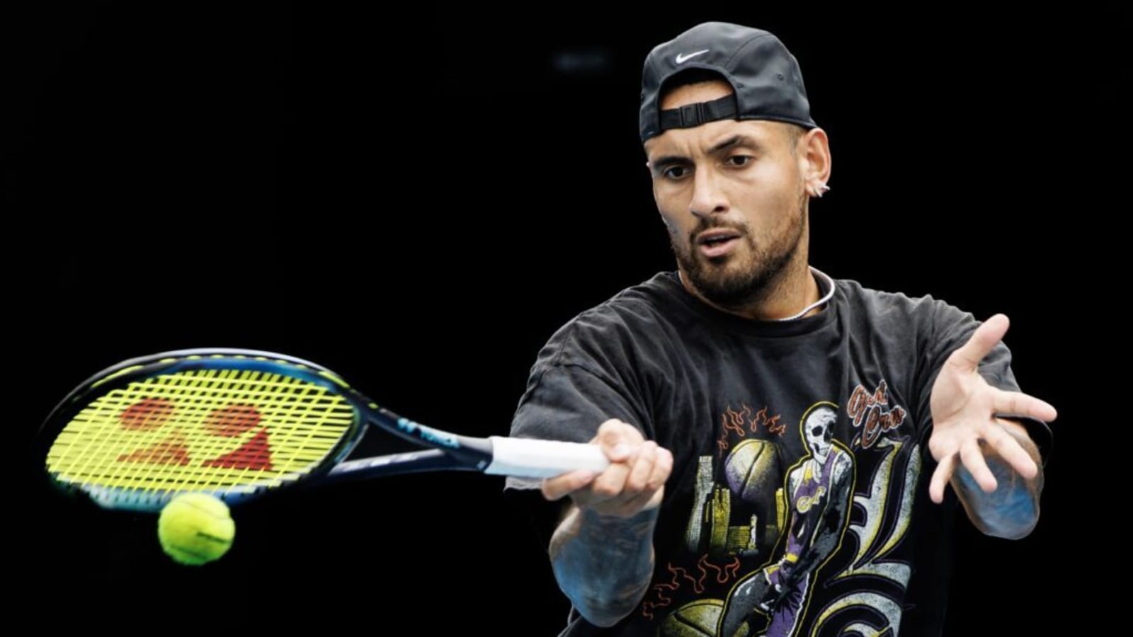Watch: Emotional Nick Kyrgios Forced to Retire With Wrist Injury in Indian Wells