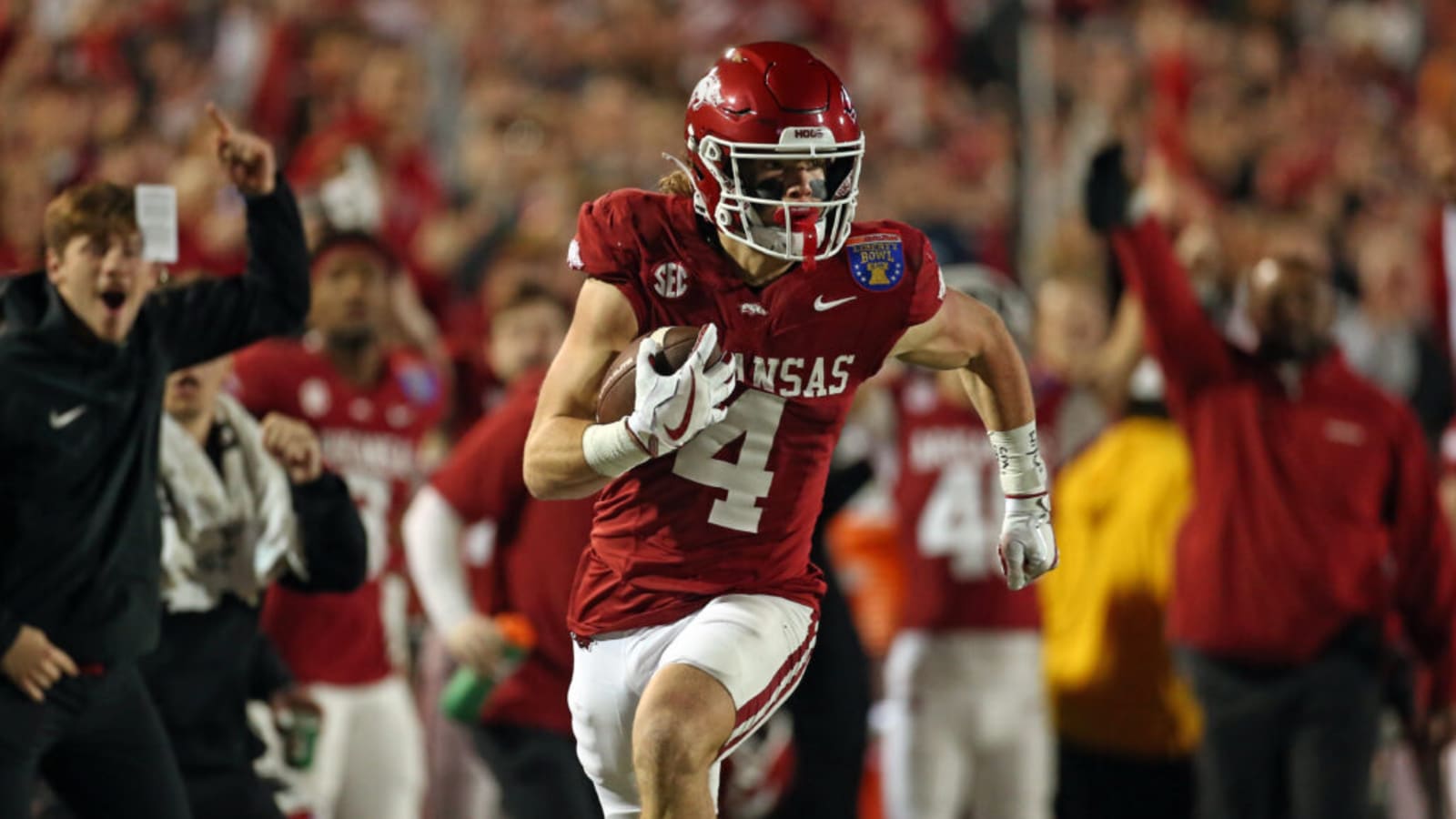 Isaac TeSlaa 2025 NFL Draft: Scouting Report For Arkansas Razorbacks WR