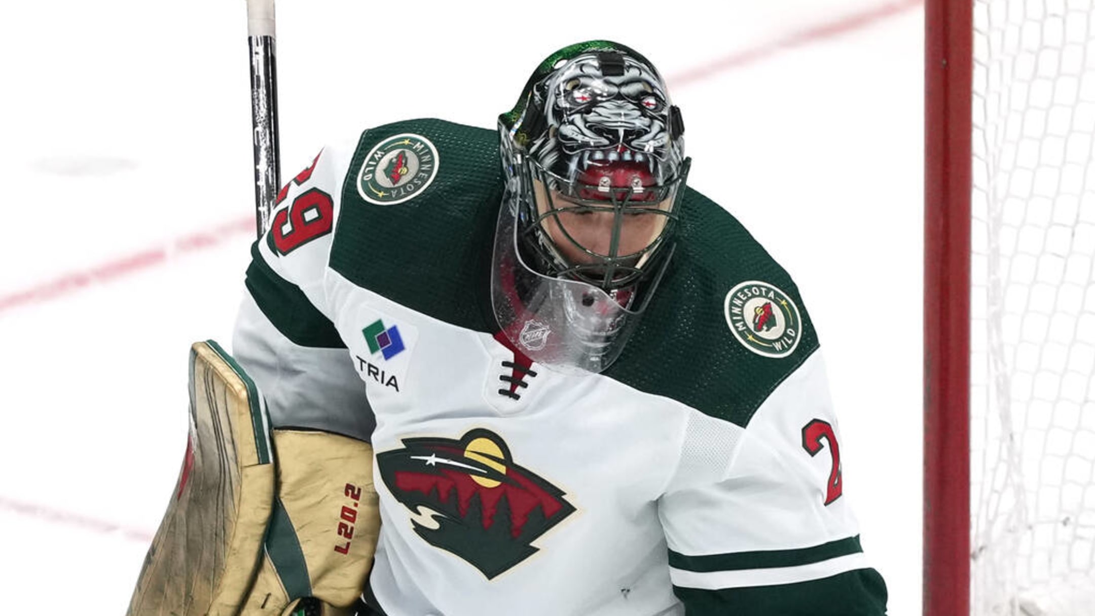 Who starts Game 1 for the Wild? Marc-Andre Fleury or Cam Talbot?