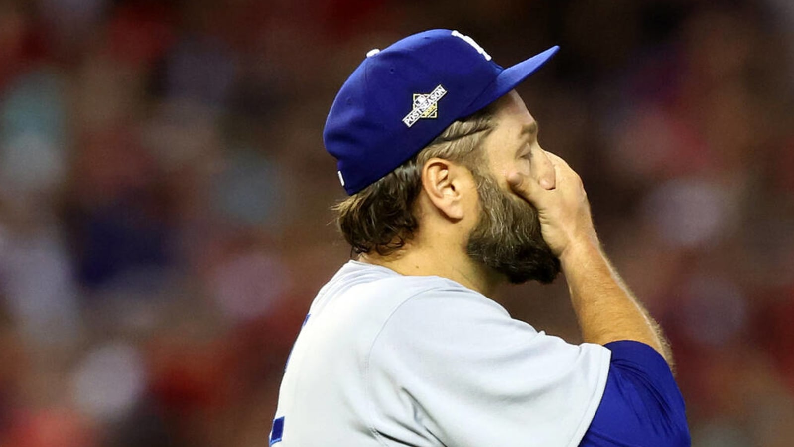 Watch: Dodgers' Lance Lynn crumbles in Game 3 of NLDS