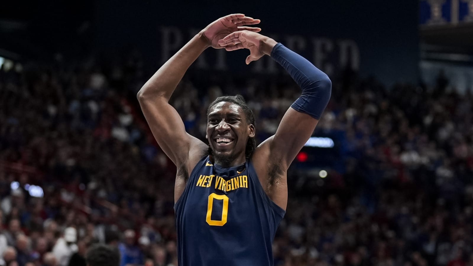 West Virginia makes history in shocking upset of No. 7 Kansas