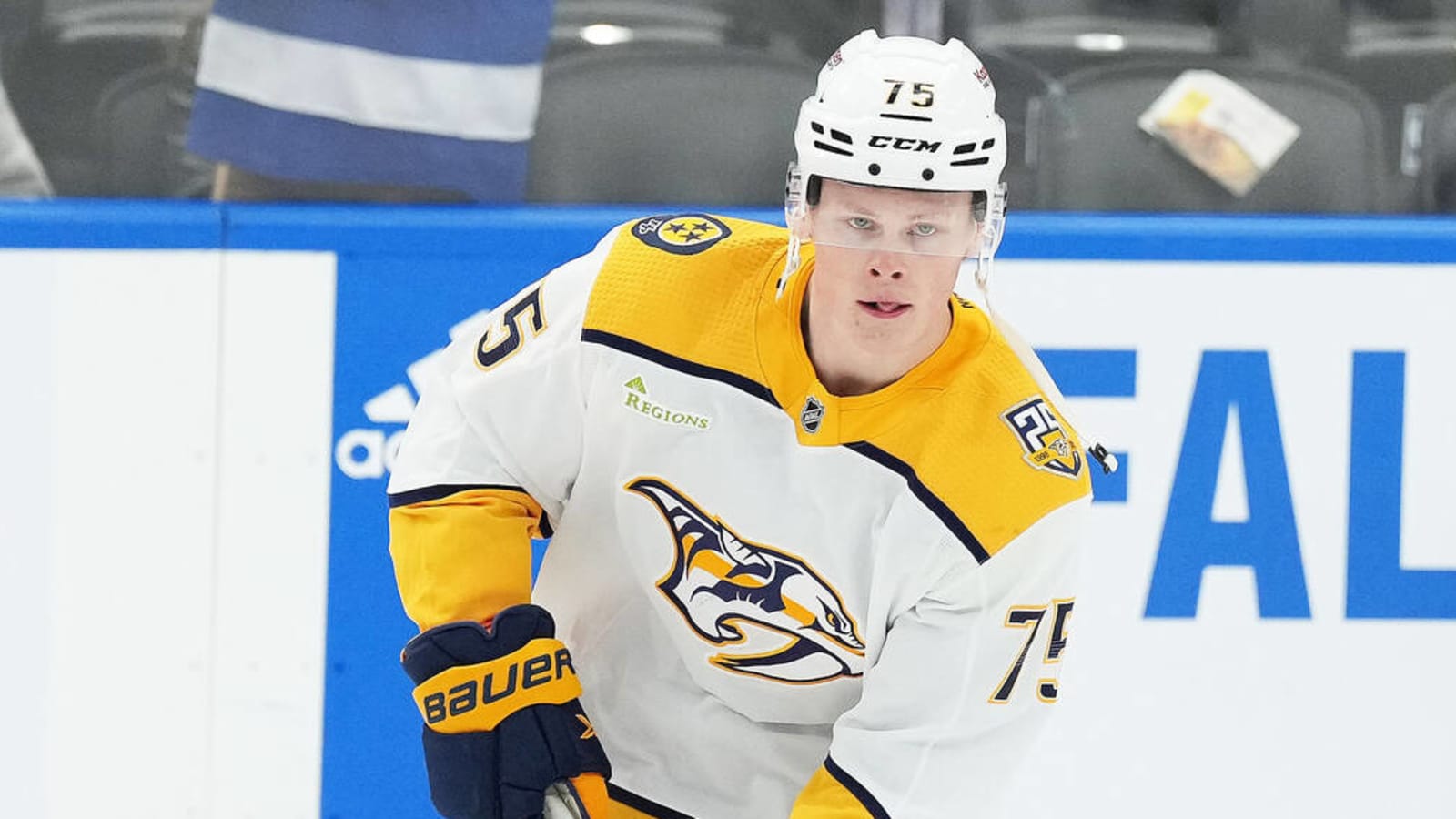 Predators send young forward to AHL amid underwhelming season