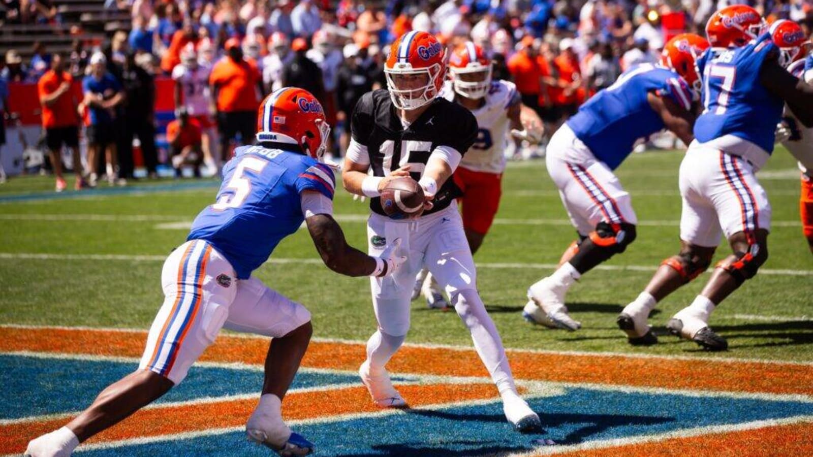 Gators Show Promise at Orange and Blue Game