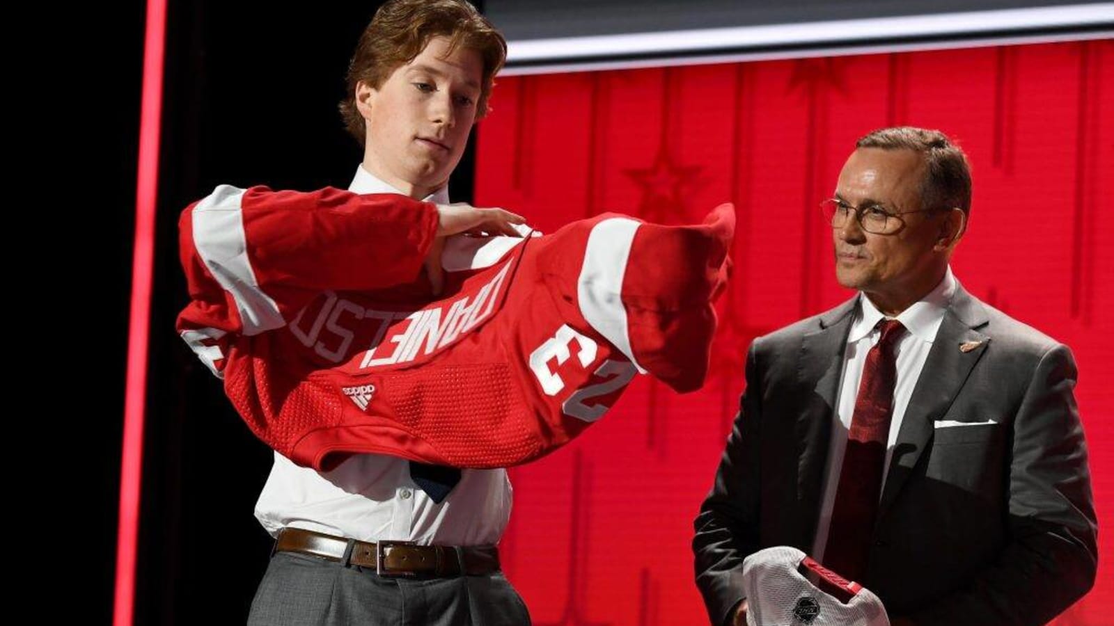 Detroit Red Wings Ninth Overall Pick Nate Danielson Signs His Entry-Level Contract