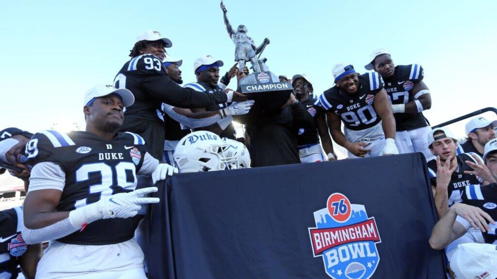 Duke Wins the Birmingham Bowl 17-10