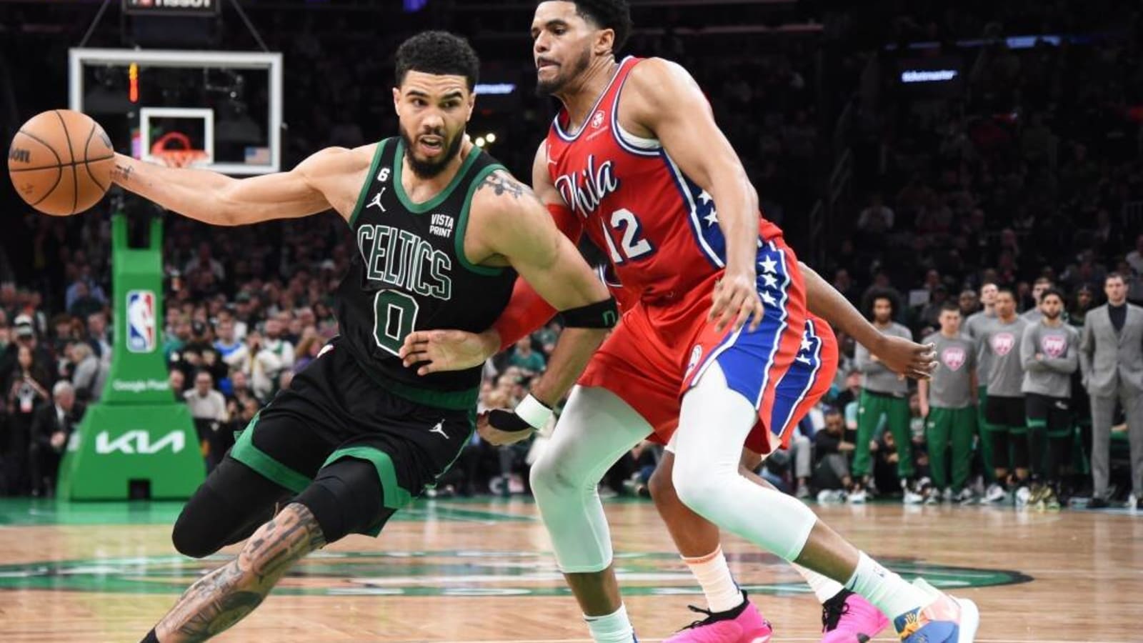 Watch Boston Celtics vs Philadelphia 76ers online for free in the US NBA live stream, start