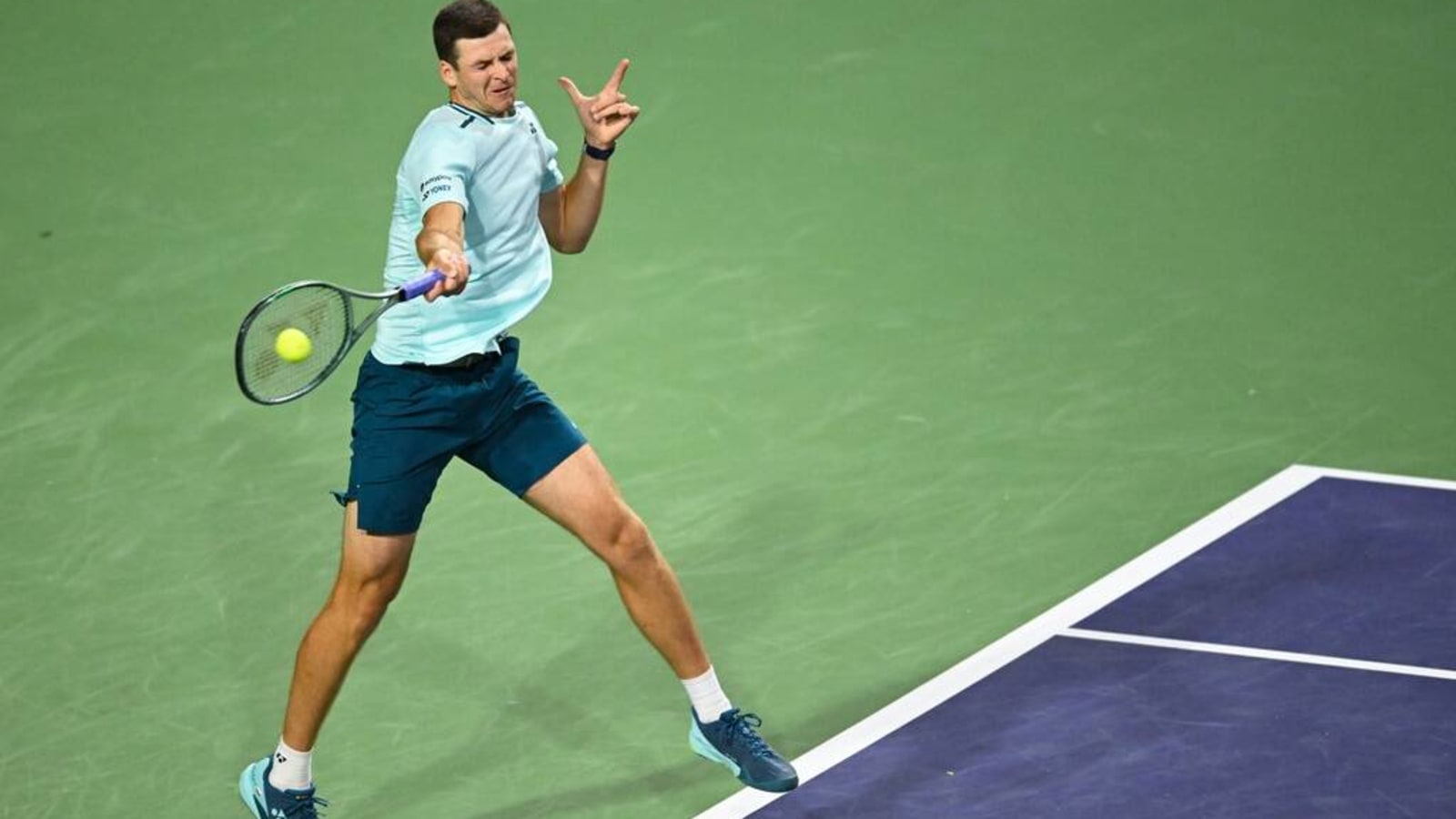 Hubert Hurkacz ecstatic after reaching his first ever clay-court final