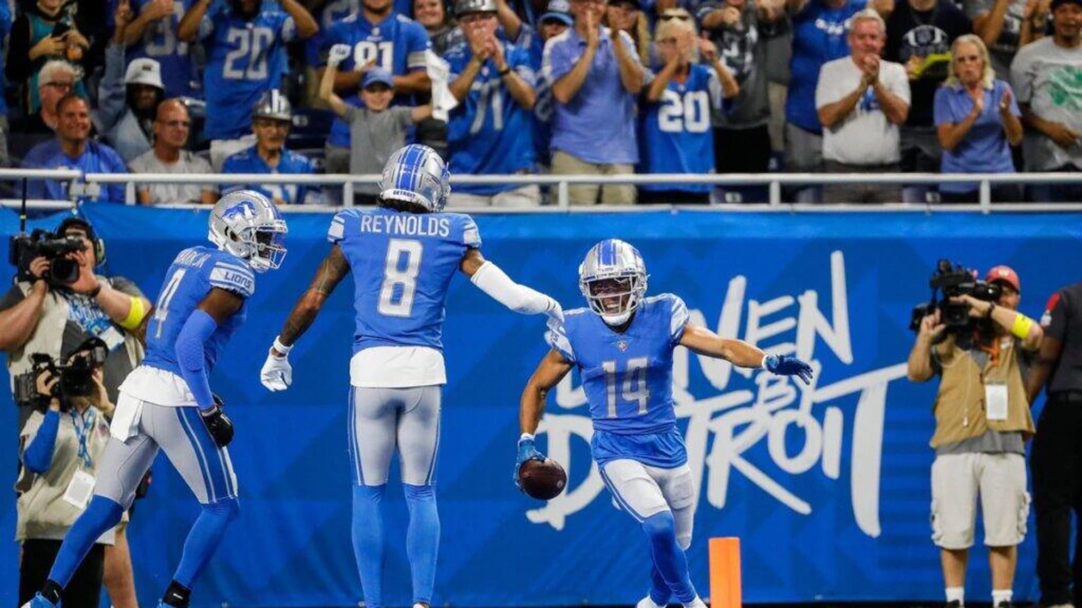 Here's why Lions WR Amon-Ra St. Brown could finish as the overall WR1 in fantasy  football, North of Boston Bets